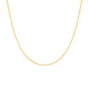 9ct-Gold-50cm-Fine-Twist-Cable-Chain Sale