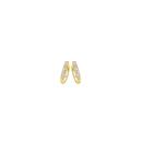 9ct-Gold-Diamond-Bar-Set-Huggie-Earrings Sale