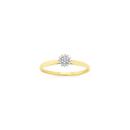 9ct-Gold-Diamond-Cluster-Ring Sale