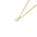 10ct-Gold-15-Point-Solitaire-Lab-Grown-Diamond-Pendant Sale