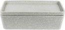 NEW-Stack-Serve-and-Store-Rectangle-Bowl-Plate-27-13.5-2.5cm-27-13.5-8cm-Matte-Grey Sale
