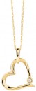 Heart-Pendant-with-A-Diamond-in-10ct-Yellow-Gold Sale