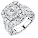 Engagement-Ring-with-4-Carat-TW-of-Diamonds-in-14ct-White-Gold Sale