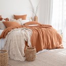 Washed-Linen-Rust-Quilt-Cover-Set-by-MUSE Sale