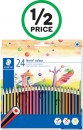 Staedtler Noris Colour Coloured Pencils Pk 24