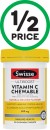 Swisse Ultiboost Vitamin C Chewable Tablets Orange Flavour Pk 110~