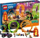 NEW-LEGO-City-Stunt-Double-Loop-Stunt-Arena-60339 Sale