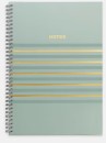 Otto-A4-Spiral-Notebook-200-Pages-Stripes Sale