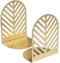 Otto-Gold-Metal-Book-Ends Sale