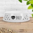 Personalised-Paw-Prints-Dog-Pet-Bowl-Small Sale