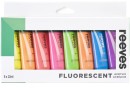 Reeves-Acrylic-Paint-22mL-8-Pack-Fluorescent Sale