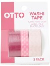 Otto-Washi-Tape-Pink-3-Pack Sale