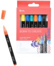 Born-Acrylic-Paint-Marker-13mm-Classics-8-Pack Sale