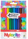 Texta-Nylorite-Coloured-Markers-Assorted-12-Pack Sale