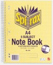 Spirax-A4-5-Subject-Notebook-250-Page Sale