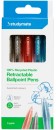 Studymate-Recycled-PET-Ballpoint-Pens-5-Pack-Assorted Sale