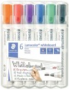 Staedtler-Lumocolor-Whiteboard-Markers-Bullet-Assorted-6-Pack Sale