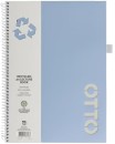 Otto-A4-Recycled-Lecture-Book-140-Pages-Blue Sale