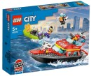 LEGO-City-Fire-Rescue-Boat-60373 Sale