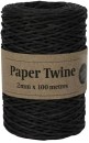 Paper-Twine-2mm-x-100-m-Black Sale