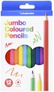 Studymate-Coloured-Jumbo-Pencils-12-Pack Sale