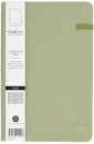 Modena-A5-Linen-Ruled-Notebook-Sage Sale
