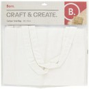 Born-Cotton-Tote-Bag-38x42cm-White Sale