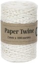 Paper-Twine-2mm-x-100m-White Sale