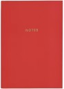 Otto-A5-Colour-Block-Notebook-120-Pages-Red Sale