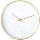 Otto-30cm-Wall-Clock-Gold-White Sale