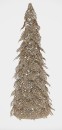 Luxe-Glitter-Triangle-Table-Tree-in-Champagne-30cm Sale