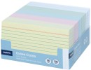 JBurrows-Index-Cards-Ruled-127-x-76mm-Assorted-500-Pack Sale
