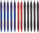 Studymate-Retractable-Ballpoint-Pens-1mm-Assorted-12-Pack Sale