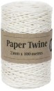 Paper-Twine-2mm-x-100-m-White Sale
