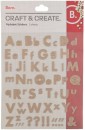 Born-Foam-Alphabet-Stickers-Bronze Sale