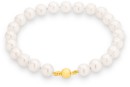 9ct-Gold-19cm-Cultured-Freshwater-Pearl-Bracelet Sale