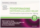 Pharmacy-Health-Fexofenadine-Hayfever-Allergy-Relief-30-Tablets Sale