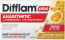Difflam-Plus-Anaesthetic-Antibacterial-Anti-inflammatory-Honey-Lemon-Flavour-16-Lozenges Sale