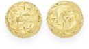 9ct-Gold-4mm-Diamond-cut-Ball-Stud-Earrings Sale