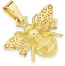 9ct-Gold-Bumble-Bee-Pendant Sale