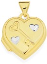 9ct-Gold-Two-Tone-Heart-Locket Sale