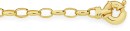 9ct-Gold-Solid-Oval-Belcher-Bolt-Ring-Bracelet Sale