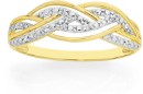 9ct-Gold-Diamond-Double-Braid-Ring Sale