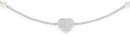 Sterling-Silver-Cult-Freshwater-Pearl-Cubic-Zirconia-Heart-Necklet Sale