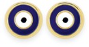 9ct-Gold-Enamel-Evil-Eye-Stud-Earrings Sale