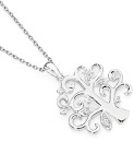 Sterling-Silver-Cubic-Zirconia-Tree-of-Life-Pendant Sale