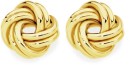 9ct-Gold-9mm-Knot-Stud-Earrings Sale