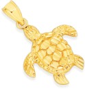 9ct-Gold-Turtle-Pendant Sale