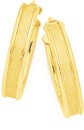 9ct-Gold-4x15mm-Satin-Hoop-Earrings Sale