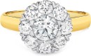 Alora-14ct-Gold-175-Carats-Lab-Grown-Diamond-Flower-Ring Sale